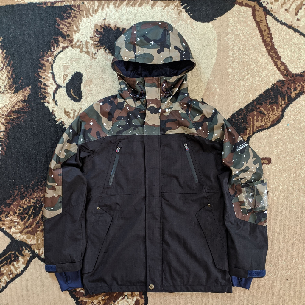 Jaket Snowboard Camo Pontapes Jacket
