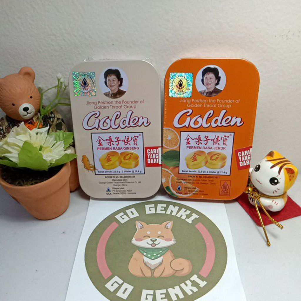 

Permen Golden Throat Kaleng Jeruk / Ginseng