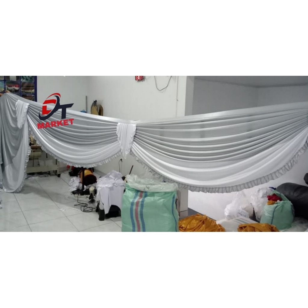 Rumbai poni tenda pesta/terop