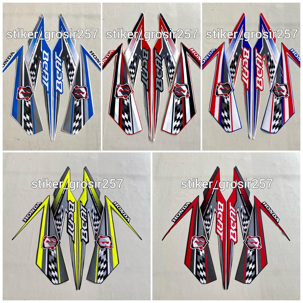 STRIPING BEAT 110 2018 FI | stiker motor honda beat fi eco esp