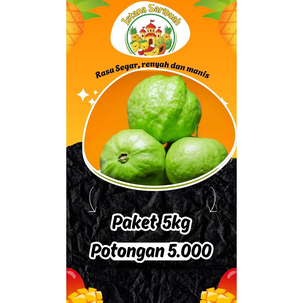 

Jambu kristal jember berat produk 5kg