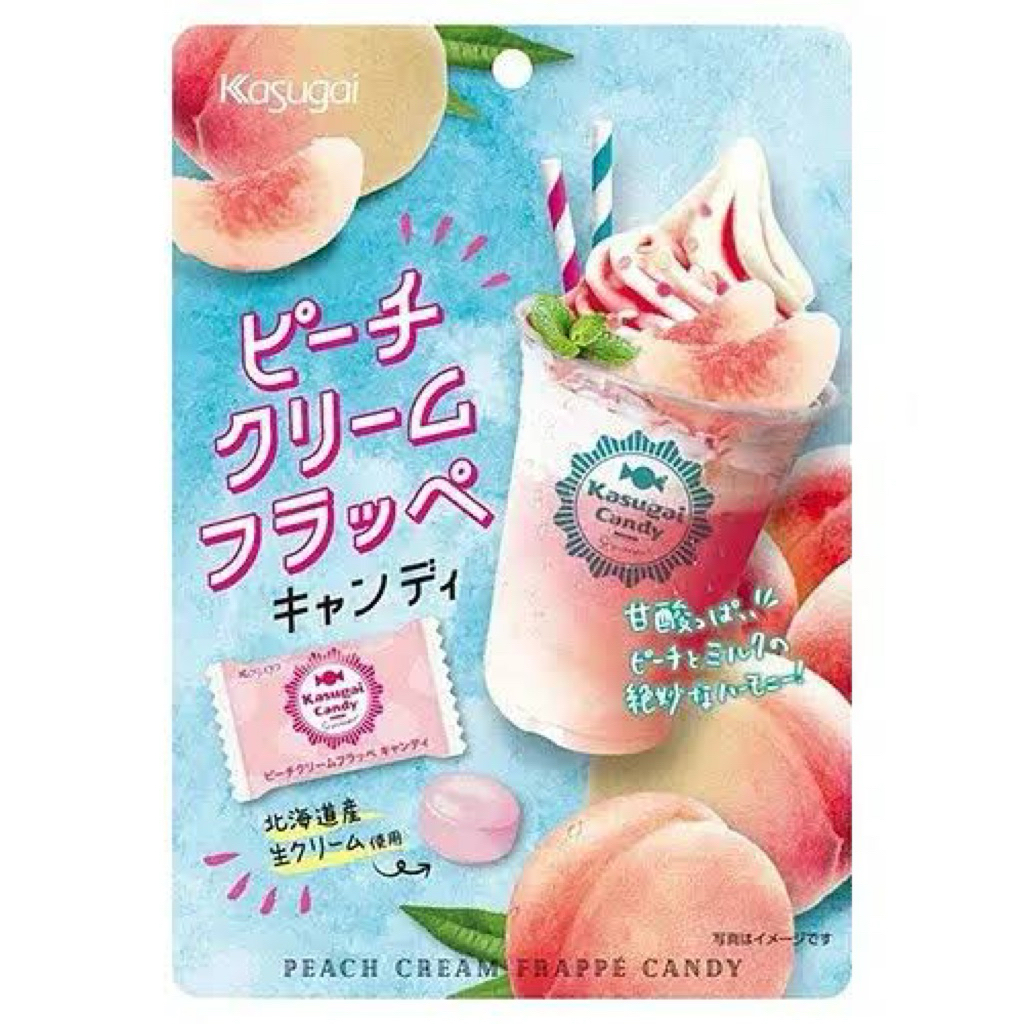 

Kasugai Cream Frappe Candy Peach 76gr