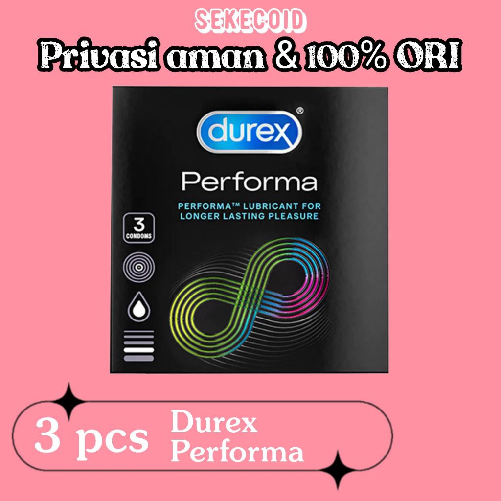 Durex Kondom Performa - 3 Pcs

