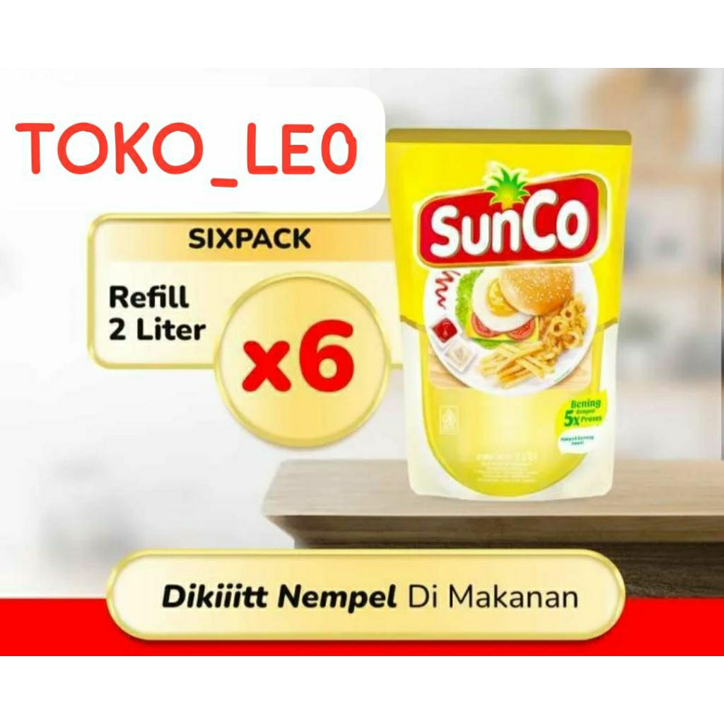 

Sunco 2 L 1 dus isi 6 pcs ( Bisa kolian )