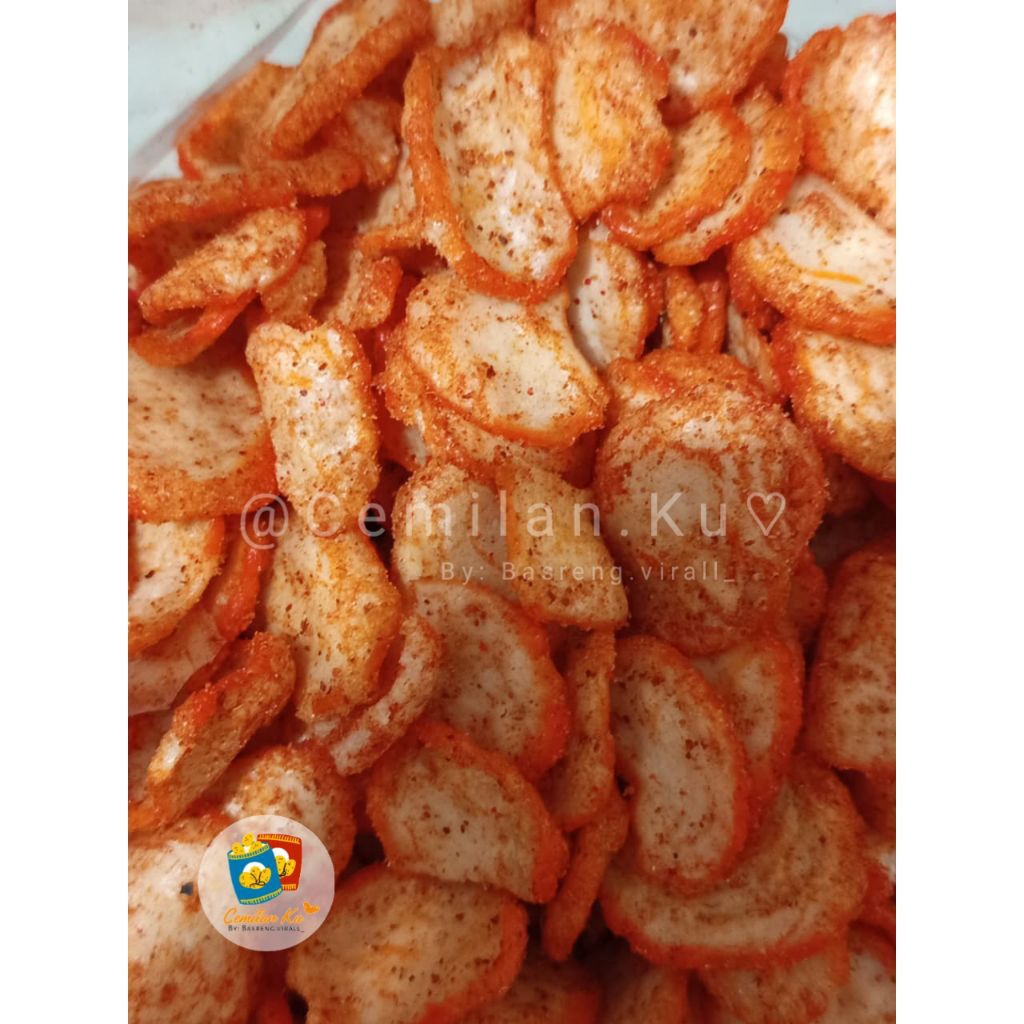 

KRUPUK SEBLAK PEDAS 250-500GR || ENAK || GURIH || RENYAH MANTUL