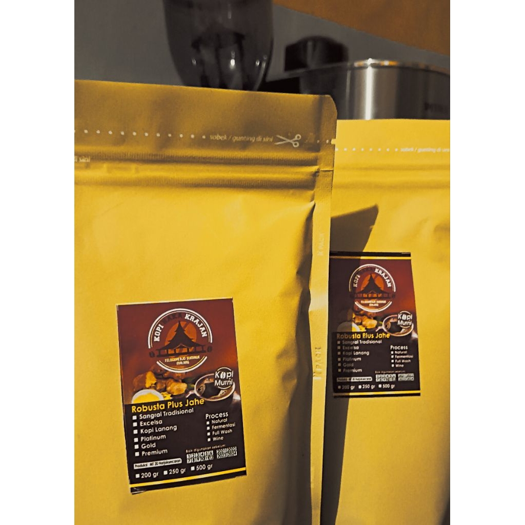 

Kopi hakaRobusta plus jahe