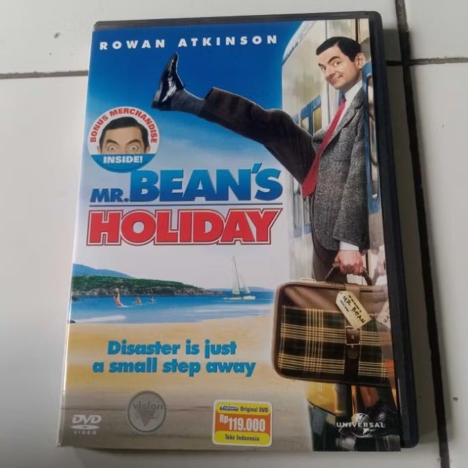 DVD Original Mr Bean's Holiday - Rowan Atkinson