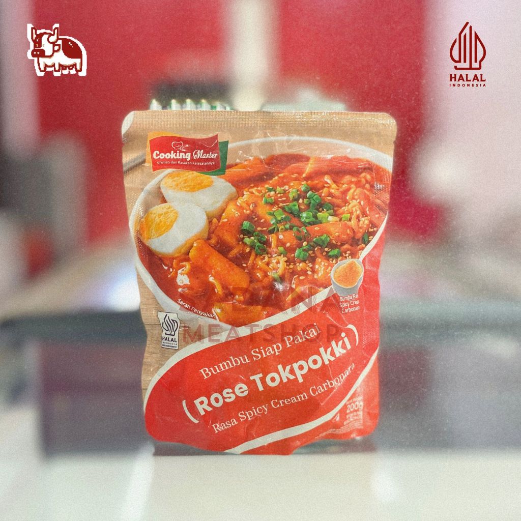 

JSF Cooking Master Rose Tokpokki 200 g – Saus Tokpokki Creamy Pedas ala Korea