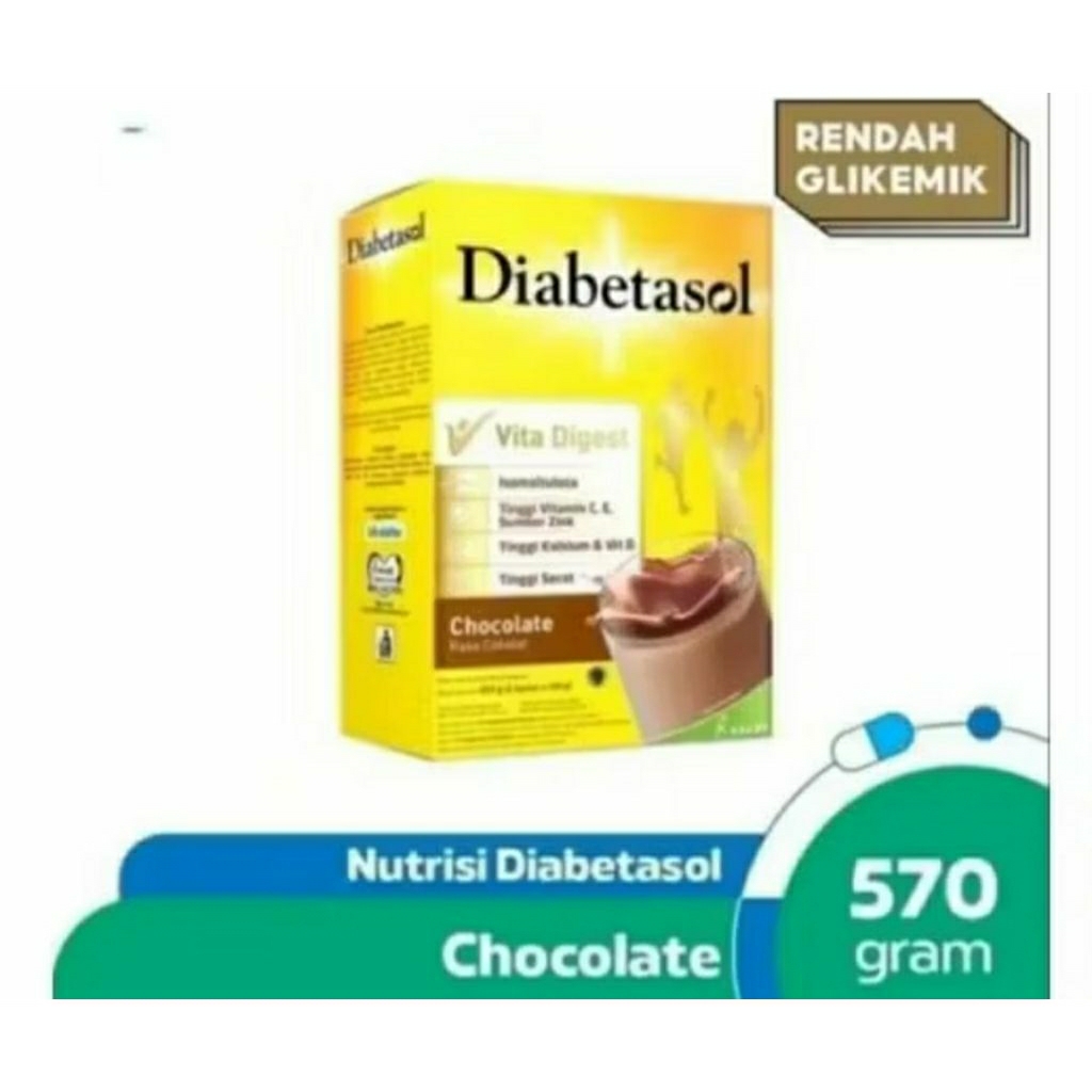 

diabetasol 570gr coklat