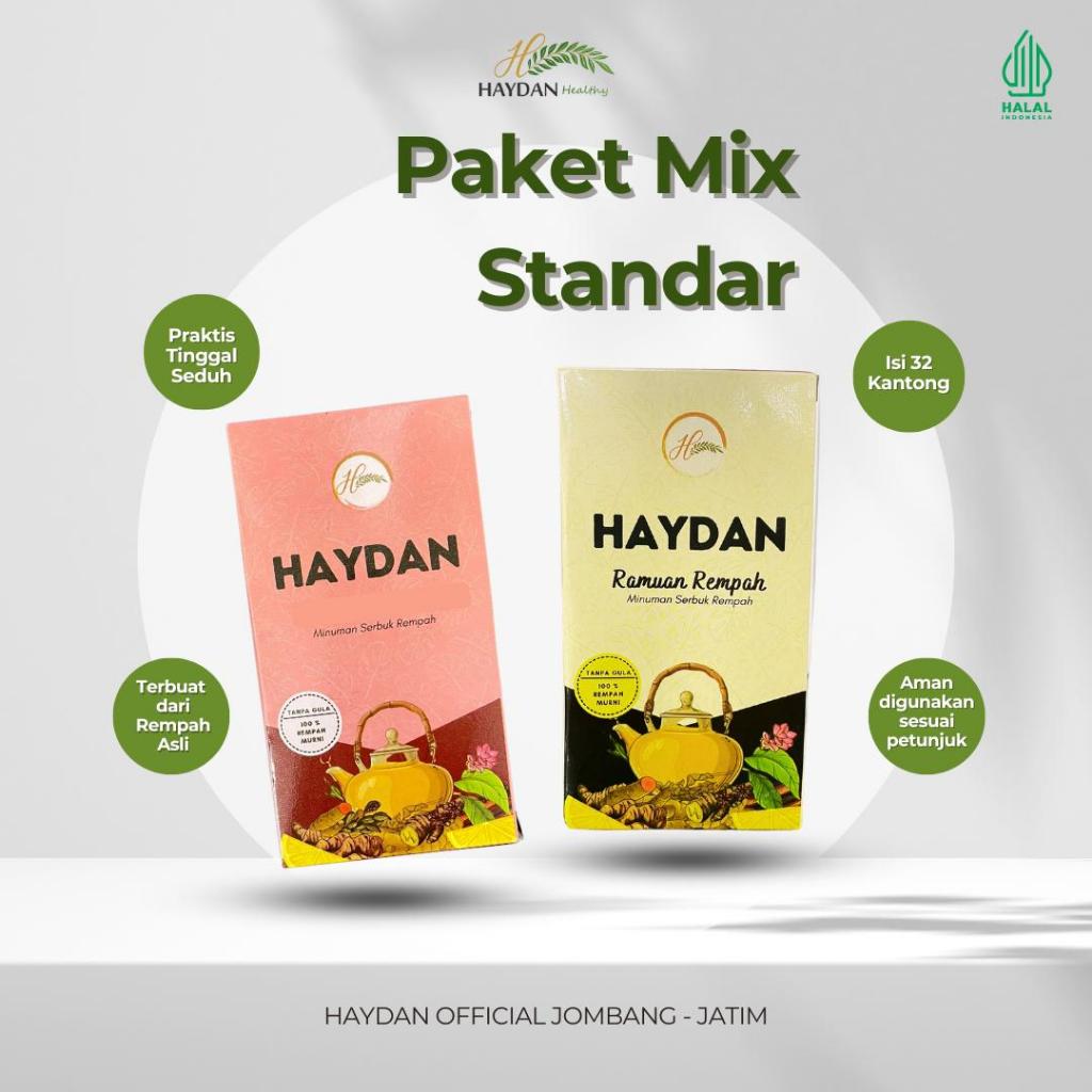 

Minuman Teh Haydan Paket Mix 300 gr minuman ala JSR