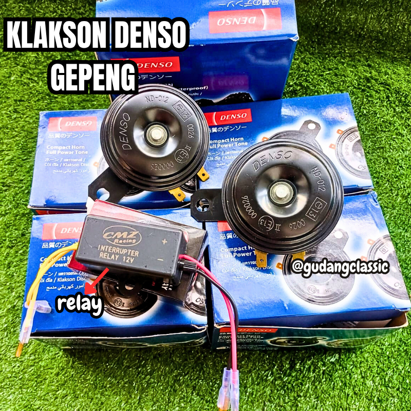 Klakson Denso Disc | Klakson Mobil Avanza | Klakson Denso Standar Motor Dan Mobil Universal
