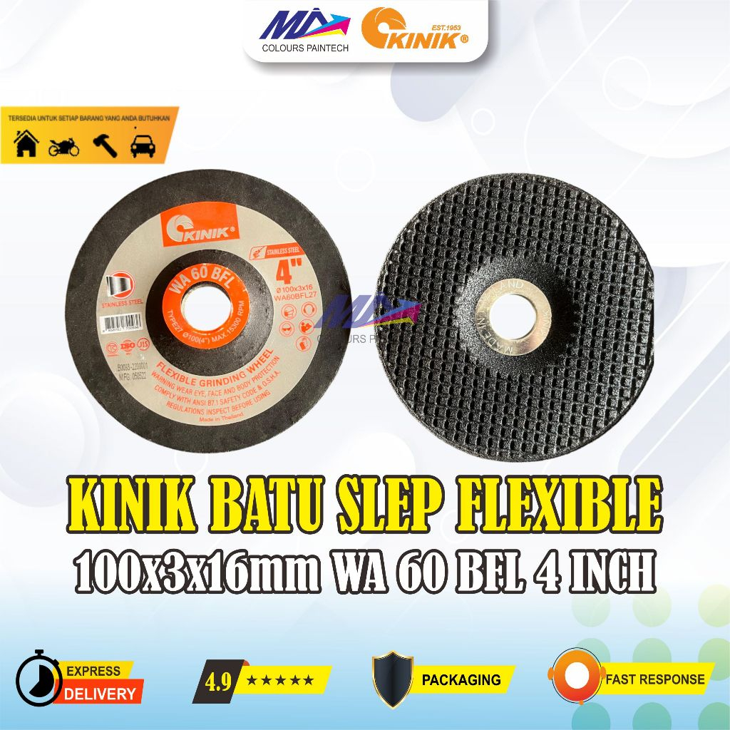 KINIK BATU SLEP FLEXIBLE 4 INCH WA 60 BFL
