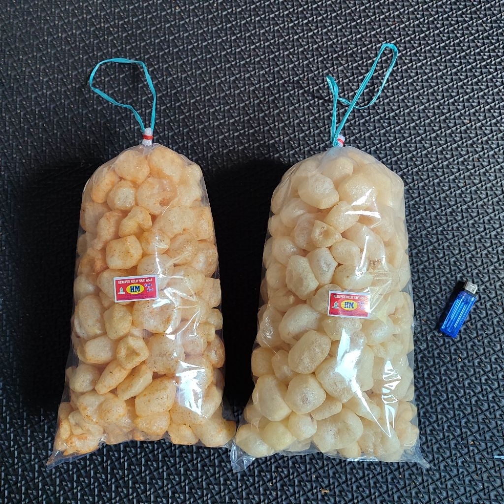 

Kerupuk Kulit Termurah 1Bal 200gr Dorokdok Kerupuk Kulit Viral