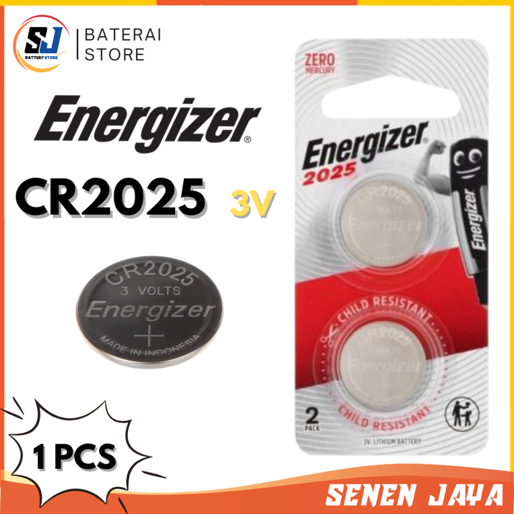 BISA COD Baterai Batre Batrai Batrei CMOS Energizer CR2025 Laptop PC Baterai Timbangan Digital badan