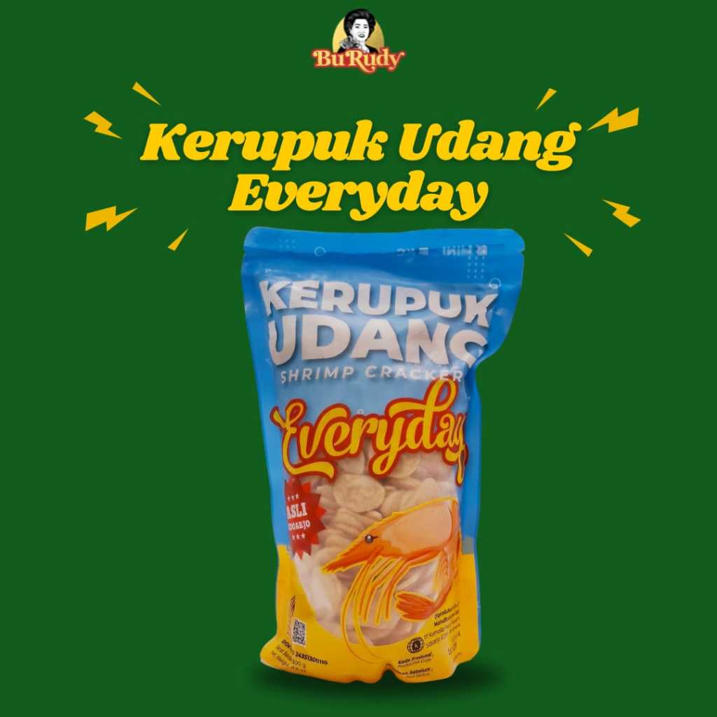 

Kerupuk Udang Super Nikmat - EVERYDAY 250g