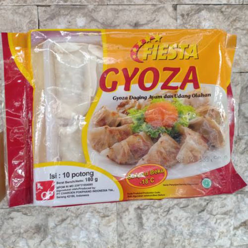 

Fiesta Gyoza isi 10 pcs (Frozen Food)