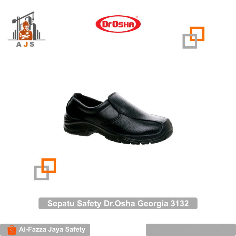 Sepatu Safety Dr.Osha Georgia 3132 / Safey Shoes Dr.Osha 3132 Original