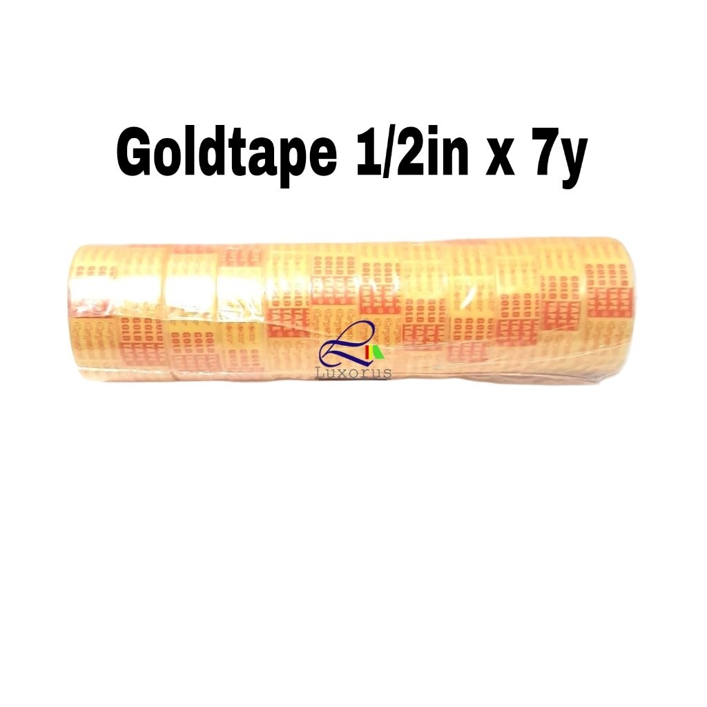 

Isolasi Kado GOLDTAPE Kecil 1/2 IN x 7 yds