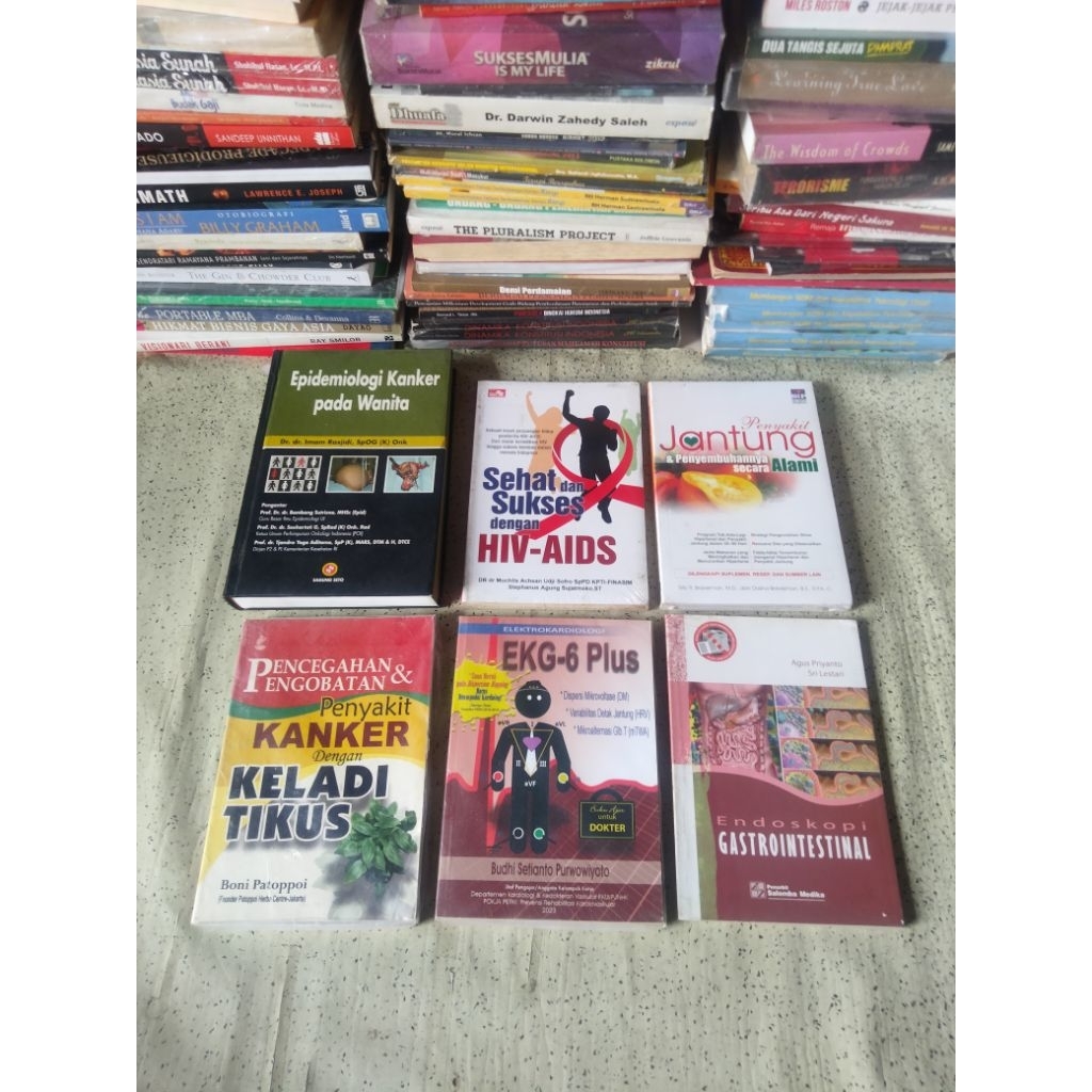 Buku Kesehatan - Kanker - Jantung - Hiv-Aids; EPIDEMIOLOGI KANKER PADA WANITA, SEHAT & SUKSES dgn HI