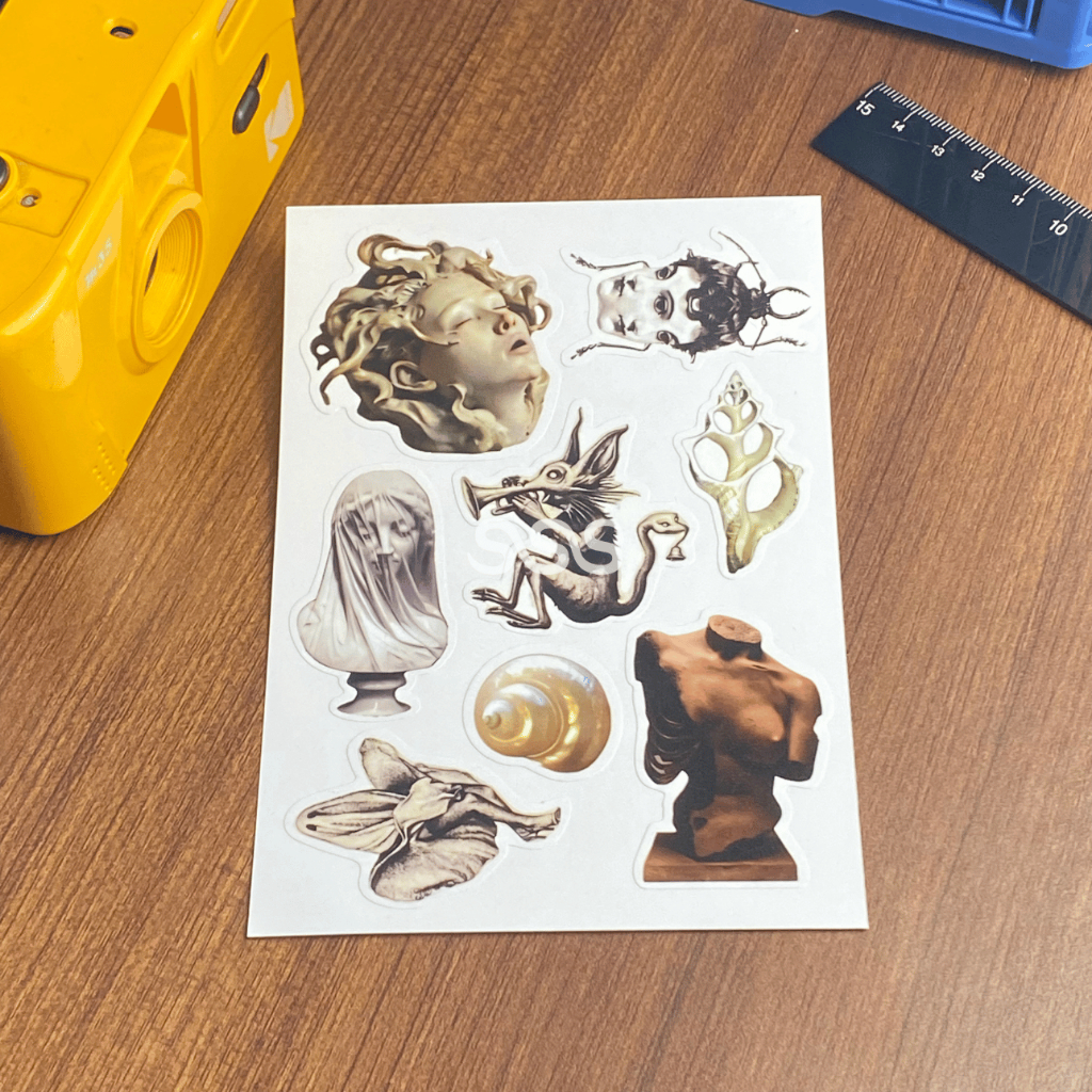 

STICKER MEDUSA / AESTHETIC STICKER / STICKER LAPTOP / SUNDAY STICKER STUFF