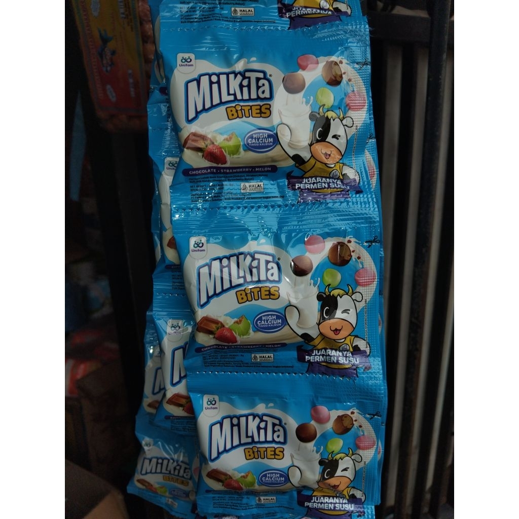 

Milkita bites 8gr