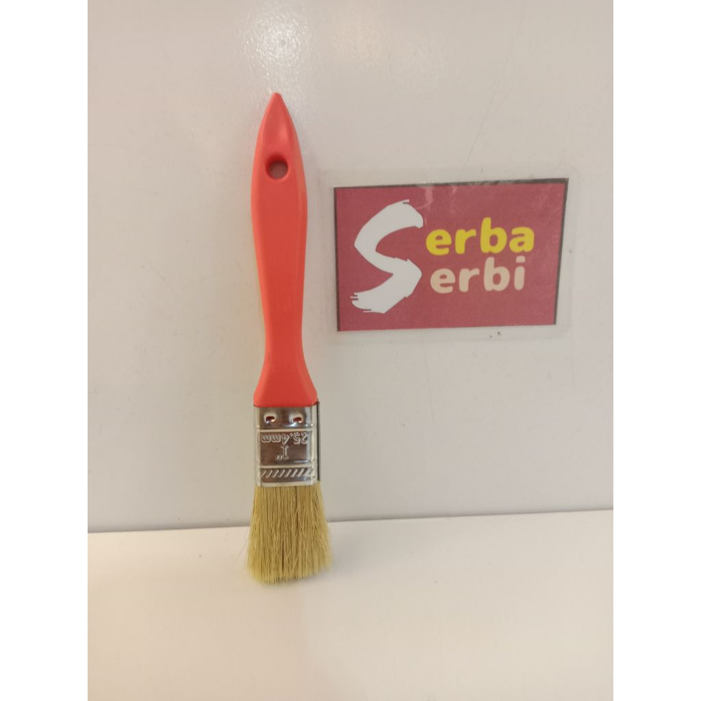 

(/LUSIN 12PCS 1"STANDAR KUAS) Kuas tangan cat air minyak