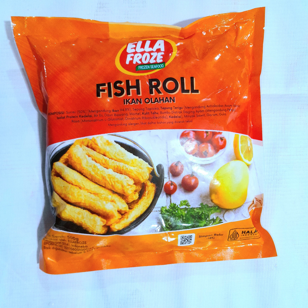 

Ellafroze Fish Roll 500gr