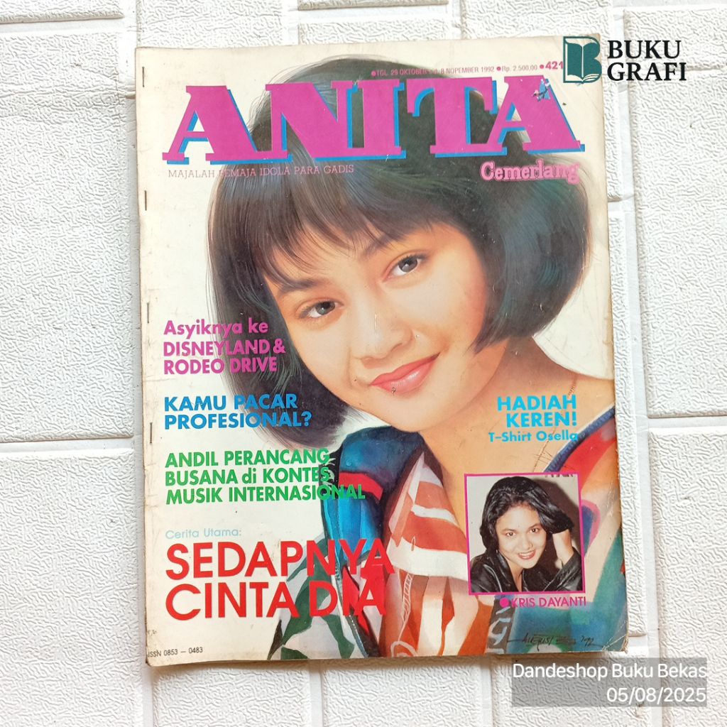 Anita Cemerlang - Majalah Remaja Idola Para Gadis - Bekas Preloved