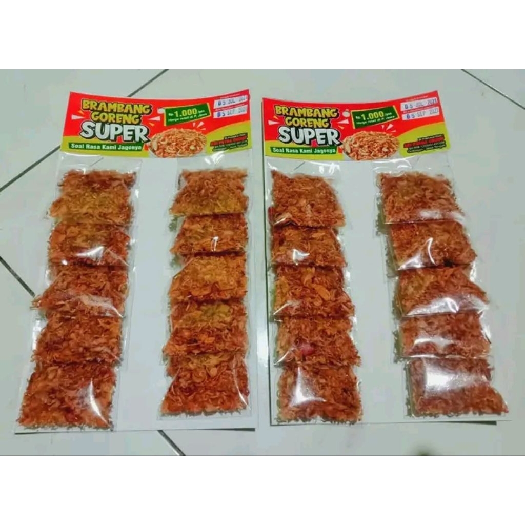

Brambang Goreng Renteng