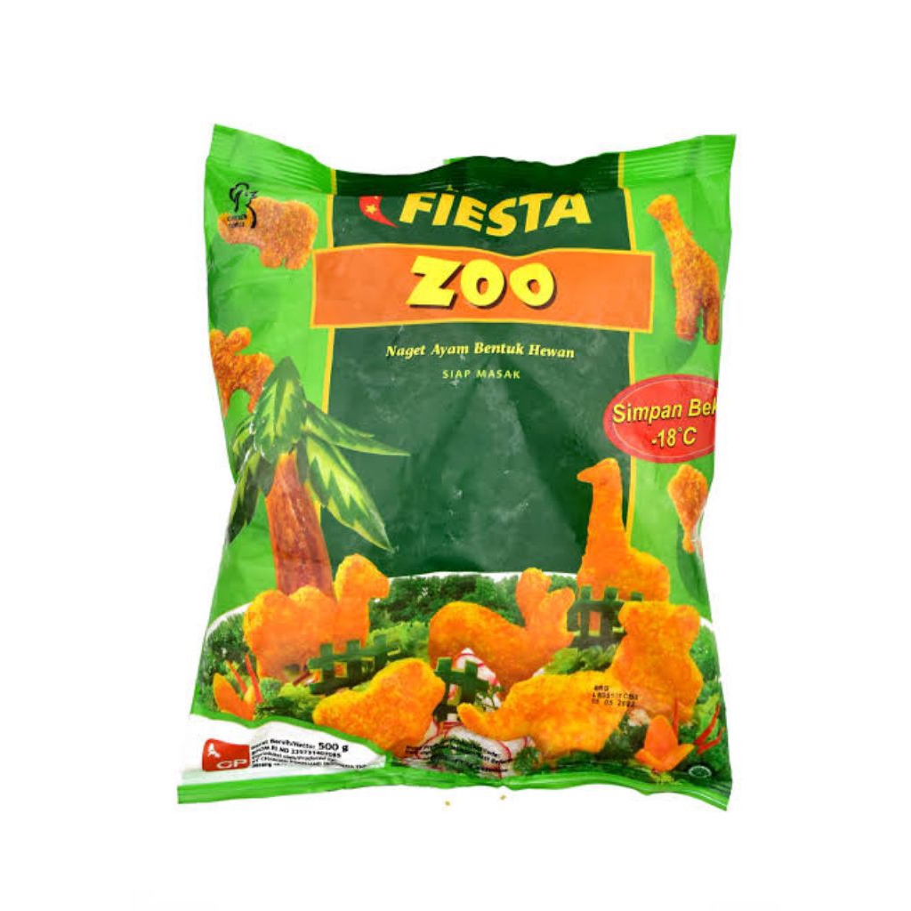 

Fiesta Zoo Nugget 400 gr (Frozen Food)