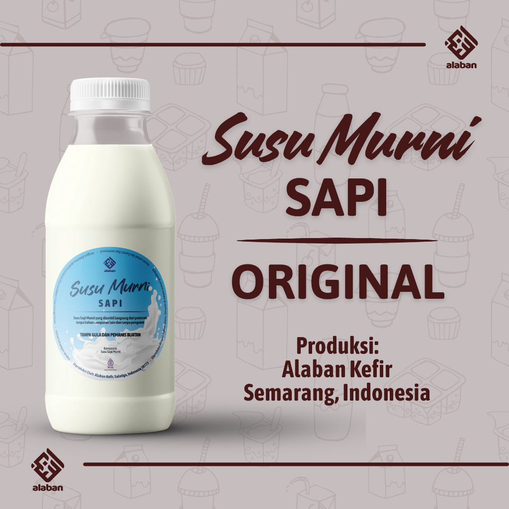 

Susu Sapi Murni Original 1 Liter Non Pasteurisasi