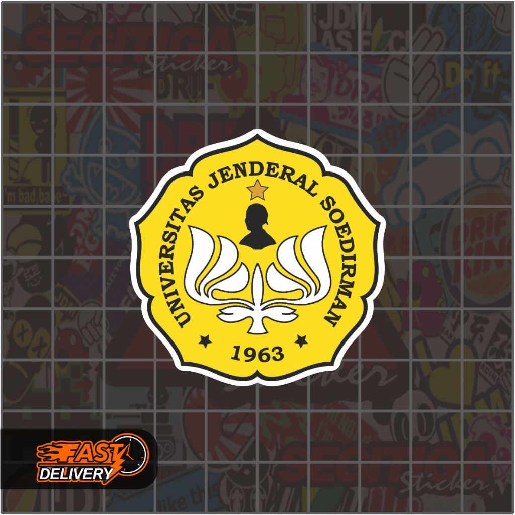 

Sticker Universitas Unsoed Jenderal Soedirman Ukuran 5 x 5 Cm