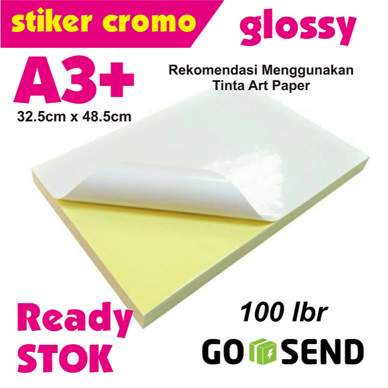 

Bahan Stiker Cromo Fastex Glossy A3+ (32.5cm x 48.5cm)