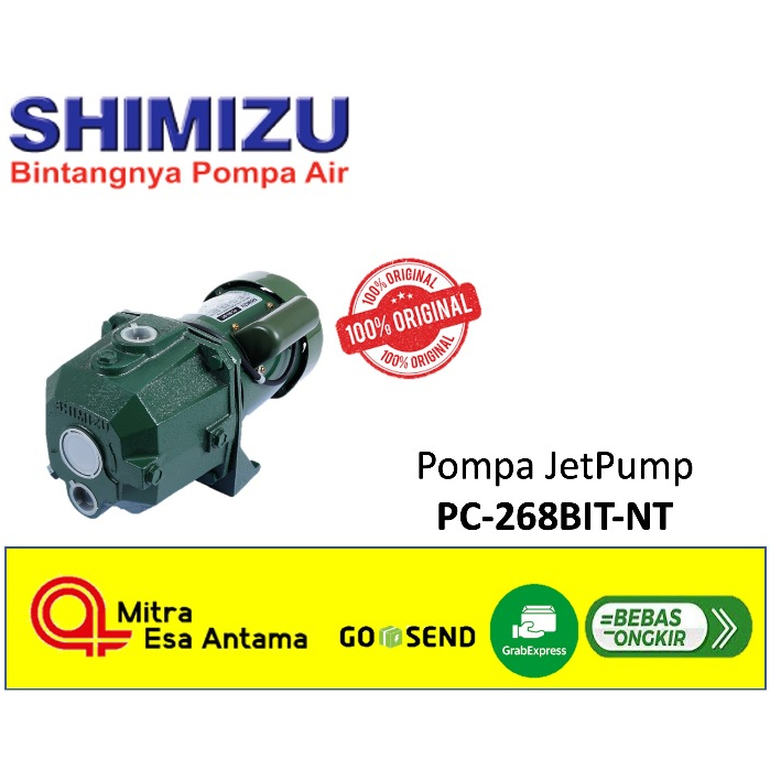 SHIMIZU PC-268BIT Pompa Jet Pump / Pompa Air Sumur Dalam