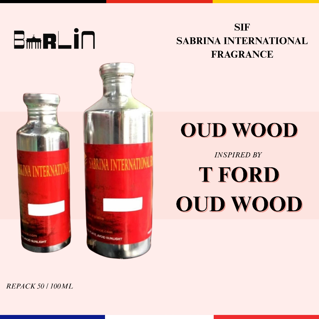 OUD WOOD INSPIRED BIBIT PARFUM SEARAH T FORD OUD WOOD BY SIF - ASLI 100%