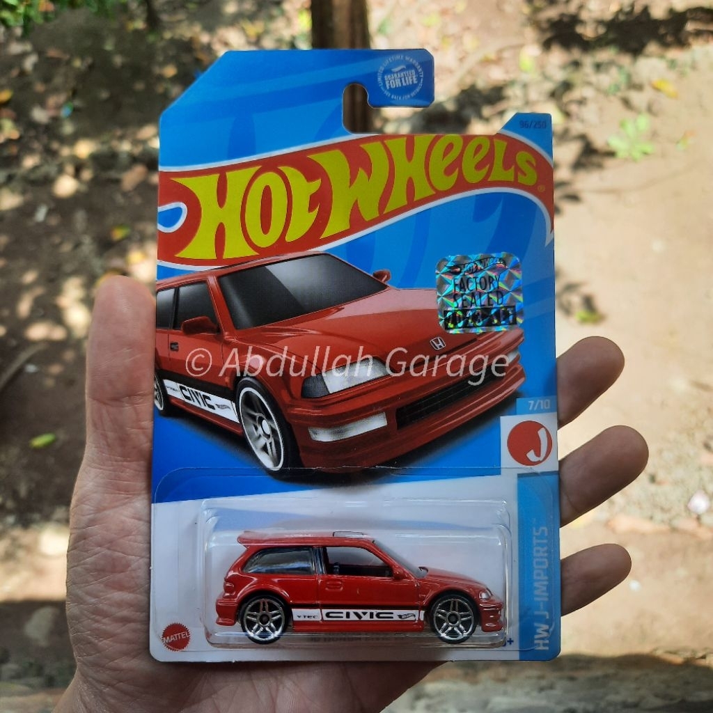 Hot Wheels Honda Civic EF Factory Sealed 2023