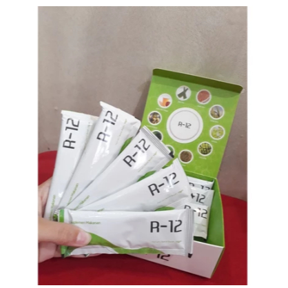 R12 Bioalpha 15 Saset Bioalpha Original / PEPTOX Minuman Serbuk