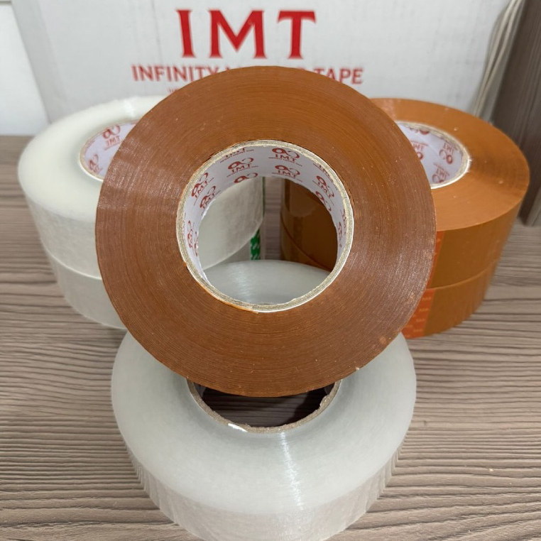 

LAKBAN 500yard X 45 BENING / COKLAT / IMT INFINITY MASTER TAPE SELOTIP ISOLASI PEREKAT