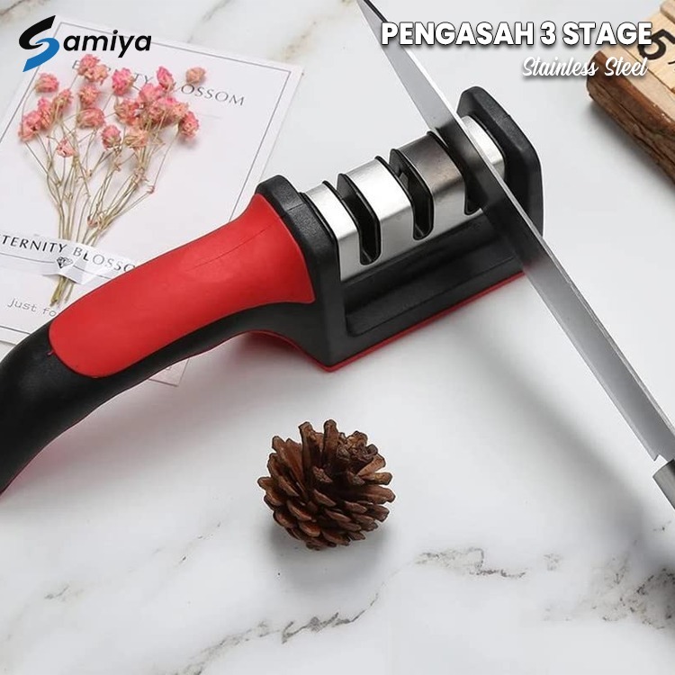 pengasah pisau serbaguna / pengasah pisau dapur multifungsi / pengasah pisau
