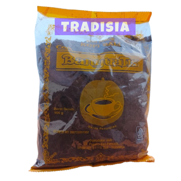 

Kopi Bubuk Kopi Bali Cap Banyuatis Reguler 500 gram