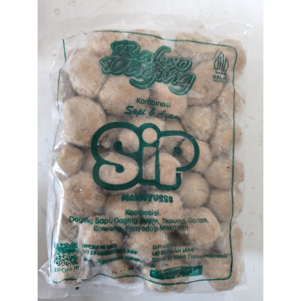 

Bakso Daging Sip 500 gr