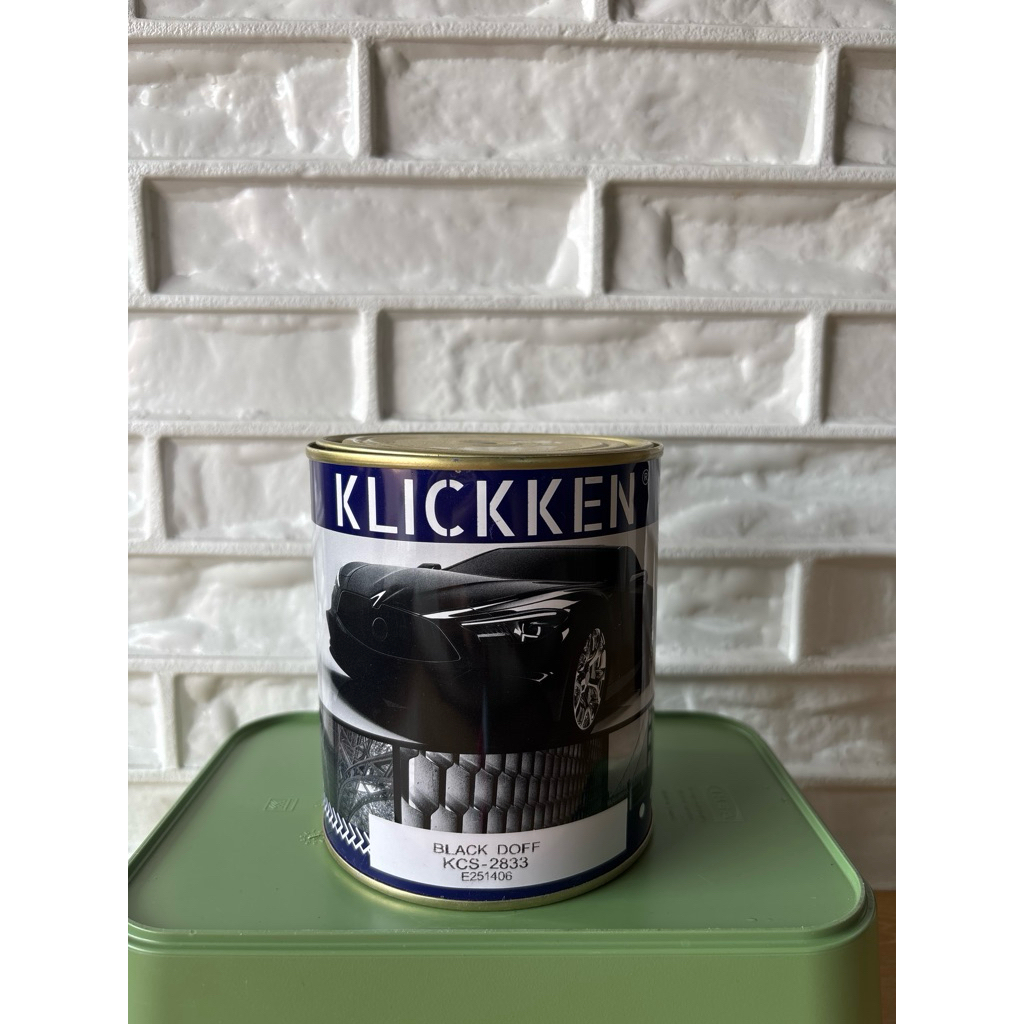 CAT NC KLICKKEN BLACK DOFF / CAT BLACK DOFF | Cat Mobil Klickken Black Doff KCS-2833 – Hitam Doff Ma