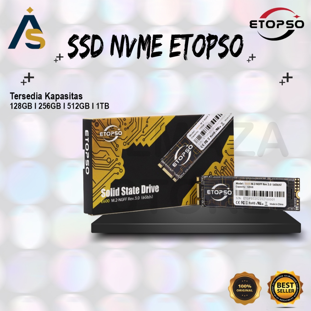 SSD NVME 1TB 512GB 256GB 128GB ETOPSO PCIE / NVME PCIE ETOPSO