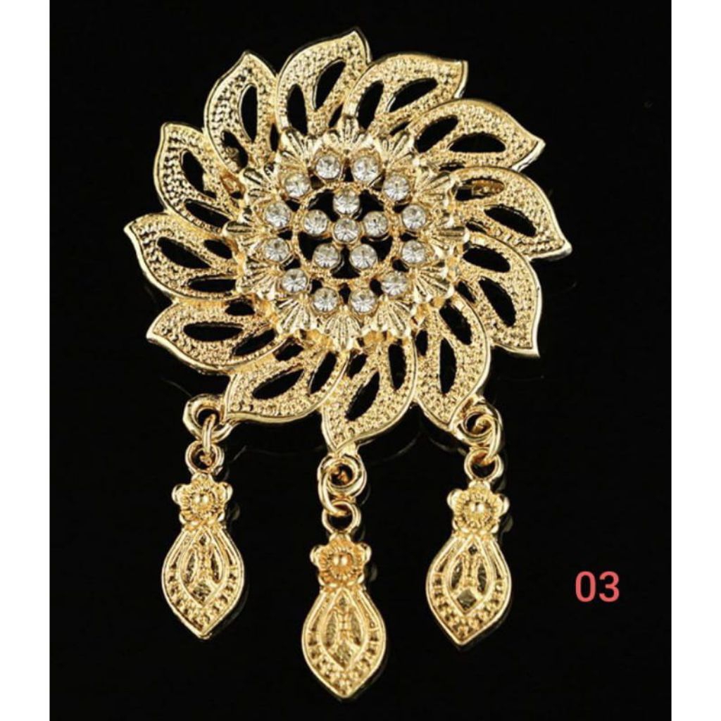 Bross Kebaya Kutubaru / Aksesoris Kebaya
