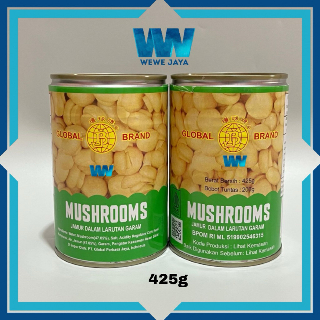 

Global Brand Mushroom Kaleng ( Jamur Kaleng )