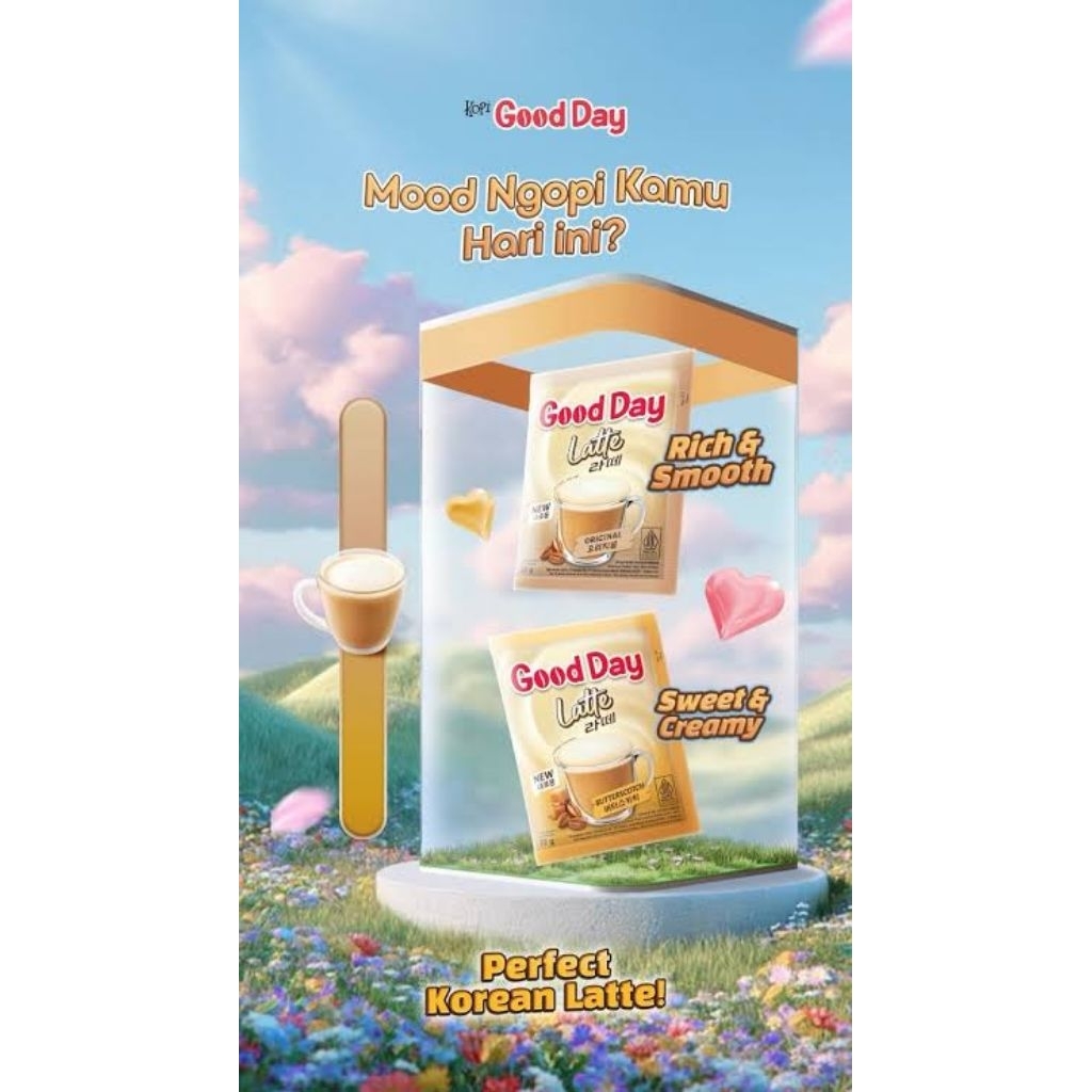 

( 1 pcs ) Good Day Latte