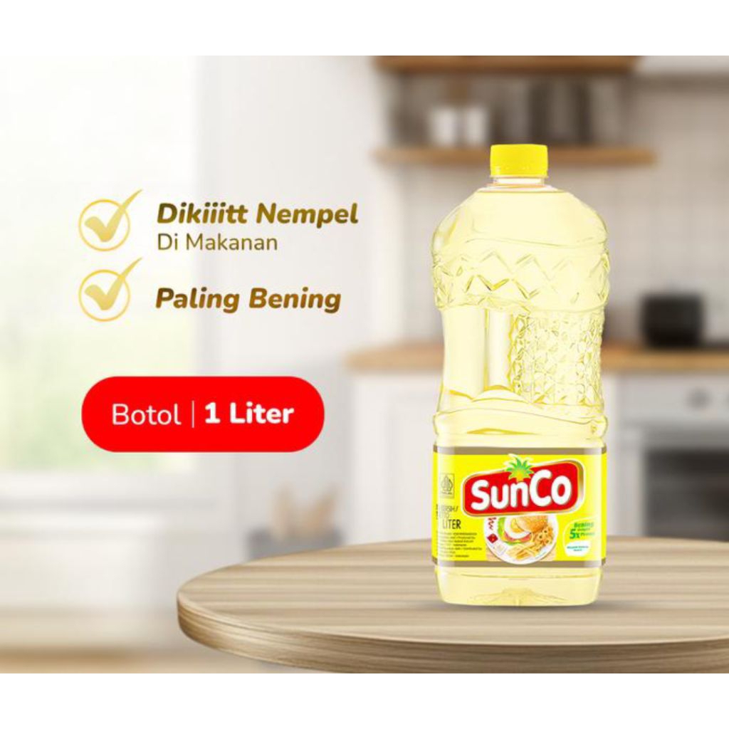 

Sunco Minyak Goreng Botol 1 Liter