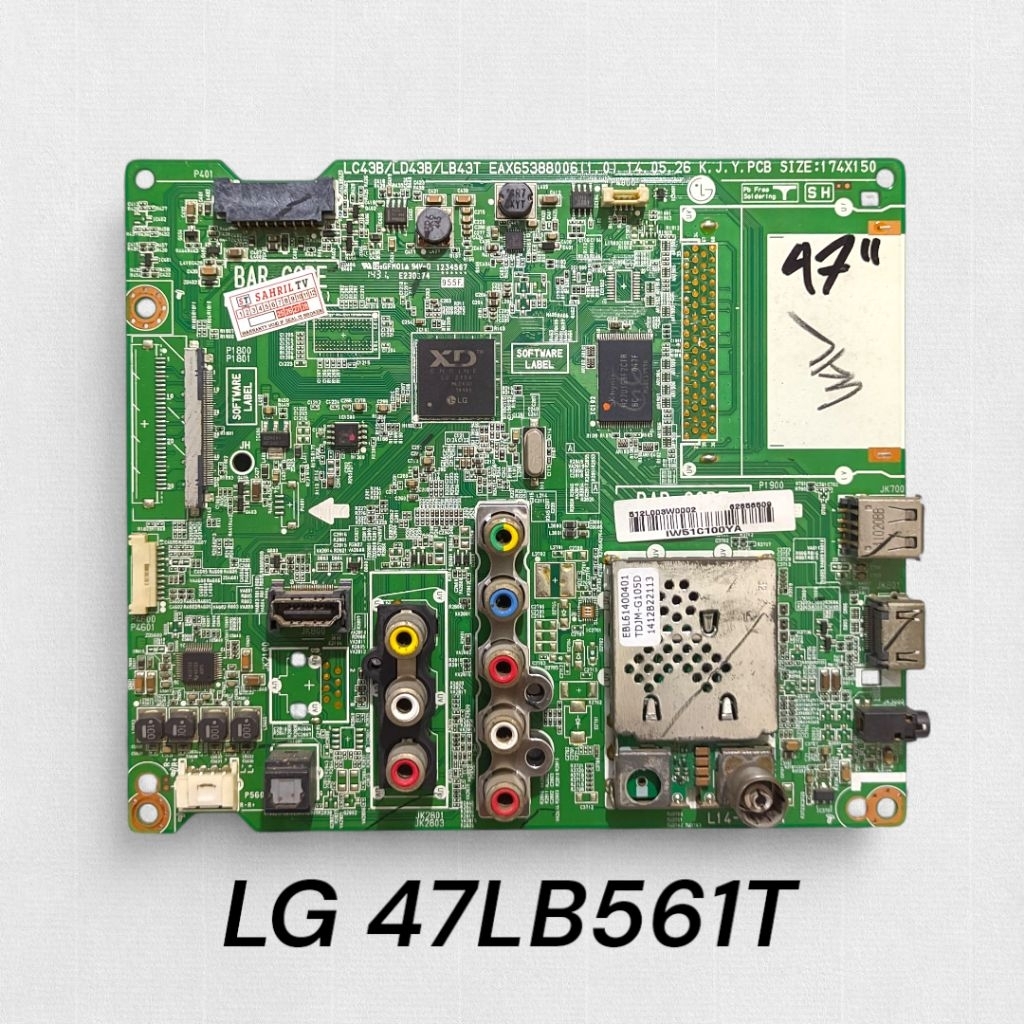 MB TV MAINBOARD TV LG 47LB561T 47LB561-TC