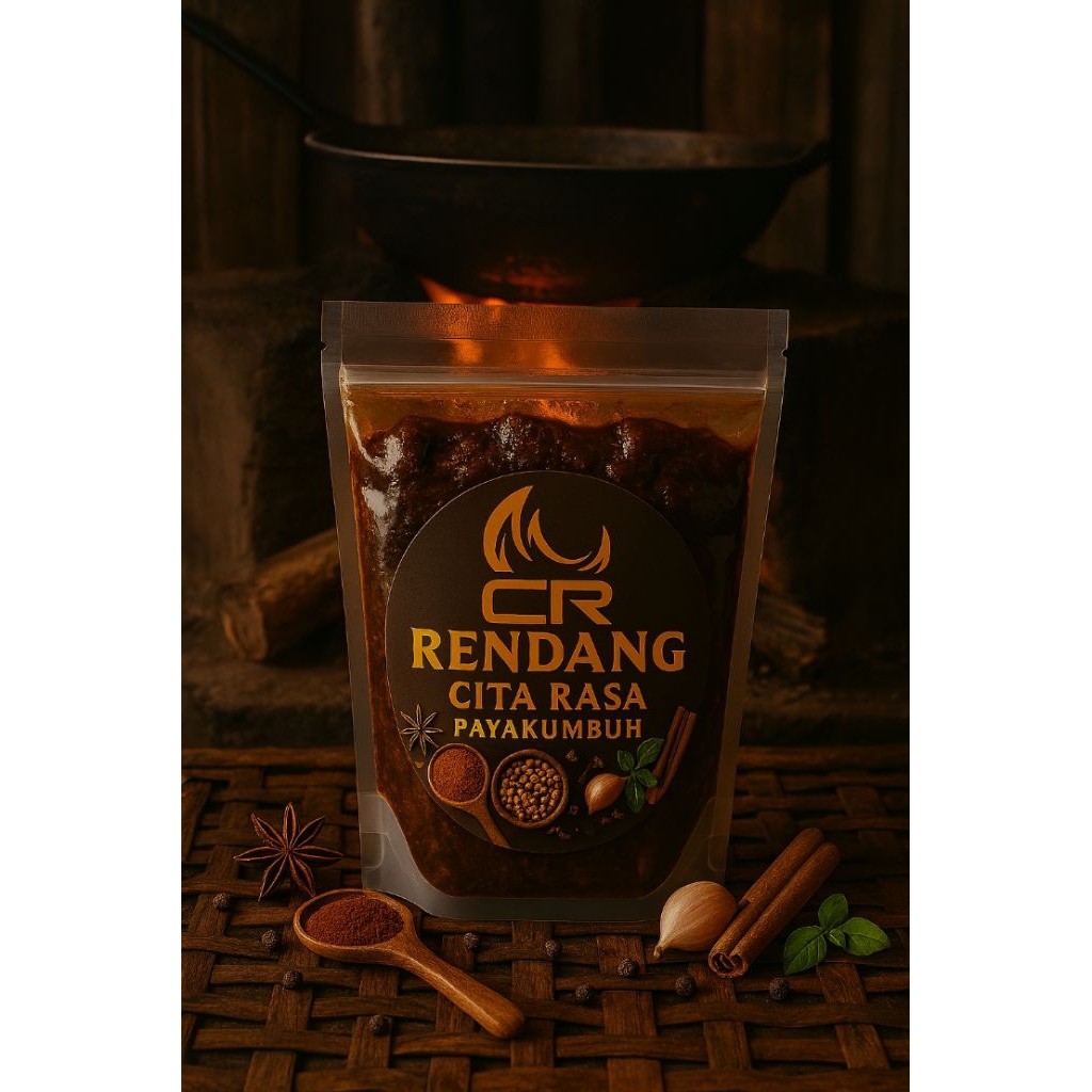 

Bumbu rendang instan khas Payakumbuh untuk 1kg daging