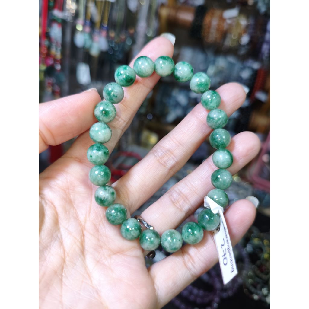 GELANG BERSERTIFIKAT CRYSTAL GREEN EMERALD
